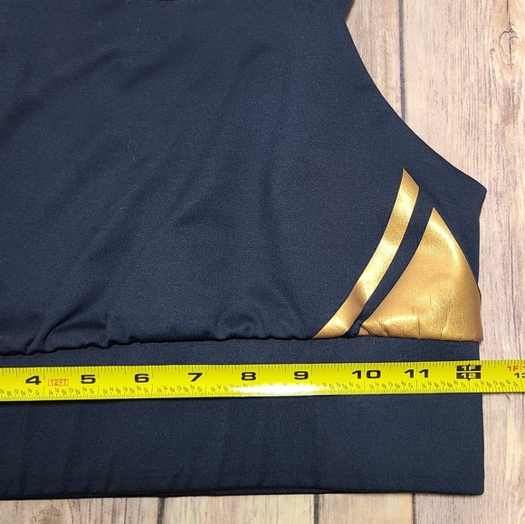 Heroine Sport gold metalic sports bra sz S - Picture 7 of 8